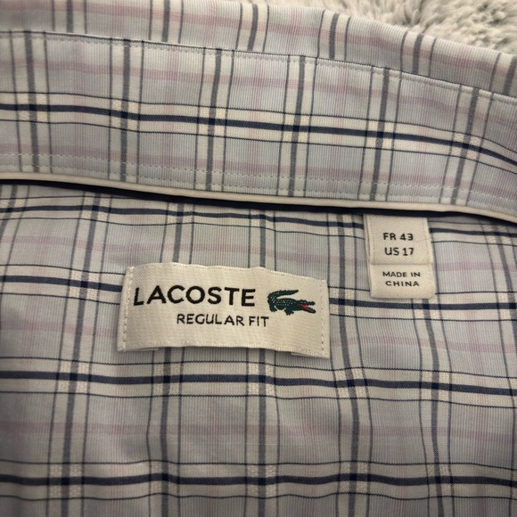 Lacoste Button Down Dress Shirt - Picture 3 of 3